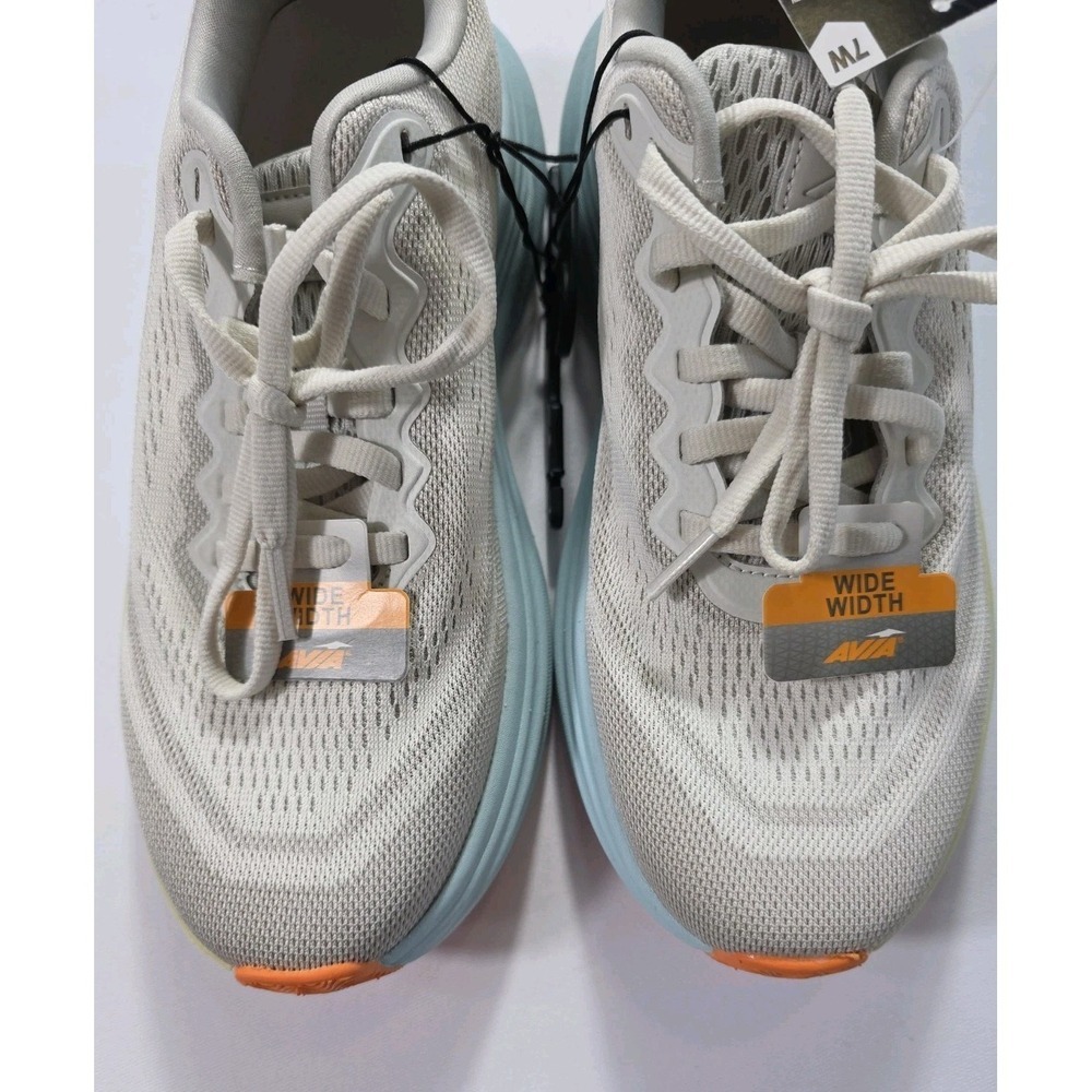 Avia Comfort Running Shoes Women's 7W Wide Width Odor Control NWT Beige - Picture 3 of 8
